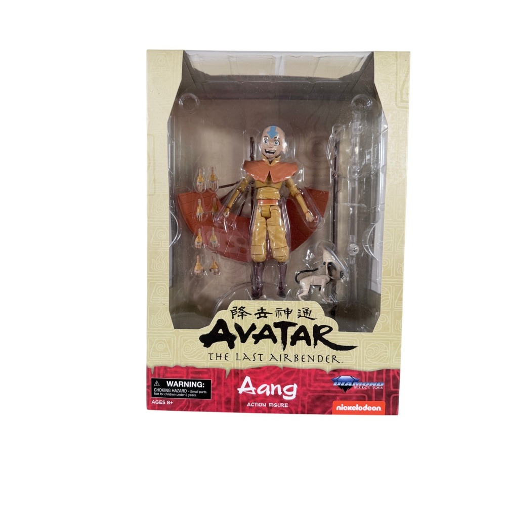 Avatar The Last Airbender Aang 7" Action Figure Season 1 Diamond Select Toys